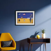 Lakers Heroics – LeBron Basketball Frame - Home Decor| Wall Decor| Wall Hanging | Lakers | Basketball Frame